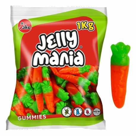 Carottes gélifiées lisses 1kg Jake