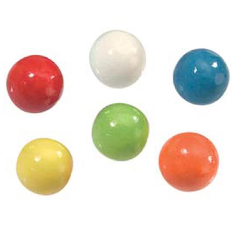 Billes bubble gum multicolores 16mm