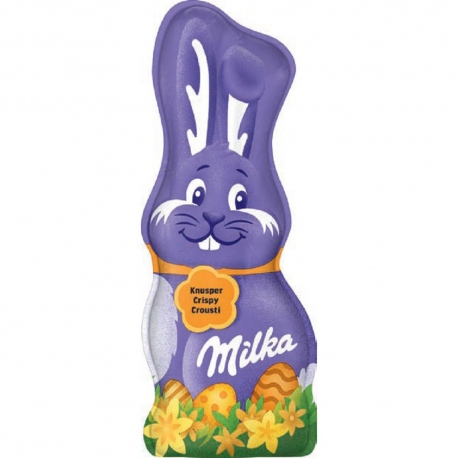 ~Milka Lapin lait éclat croustillant 95g