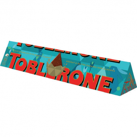 ~Toblerone barre amandes salées 360g - série Pâques