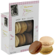 Barquette Macarons vanille chocolat moka 72g