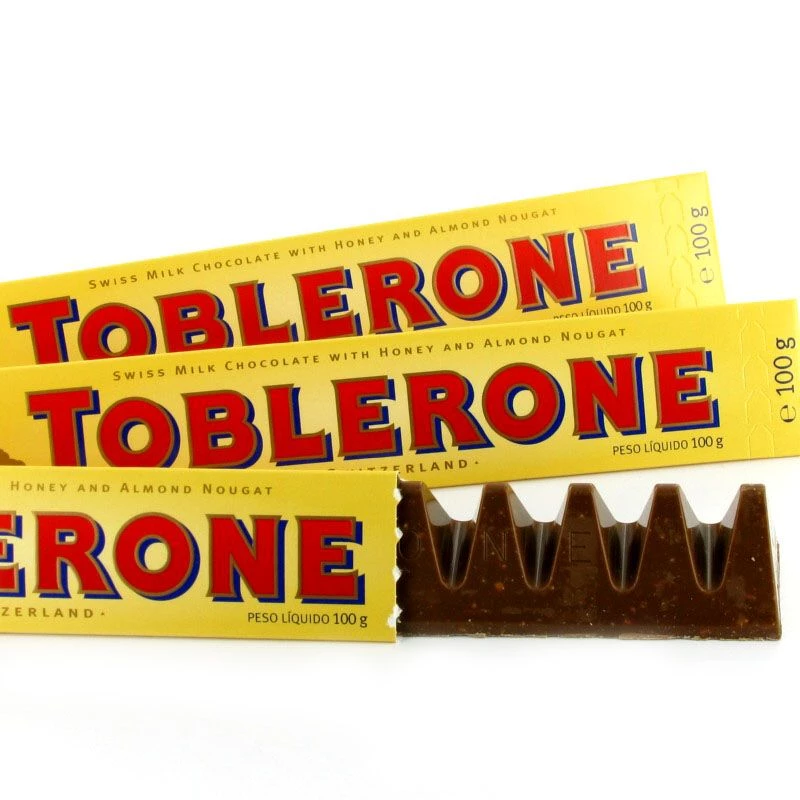 Tablette Toblerone chocolat suisse blanc - confiserie epicerie sucré