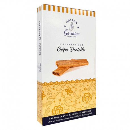 Gavottes crêpes dentelles 125g visuel "l'authentique"