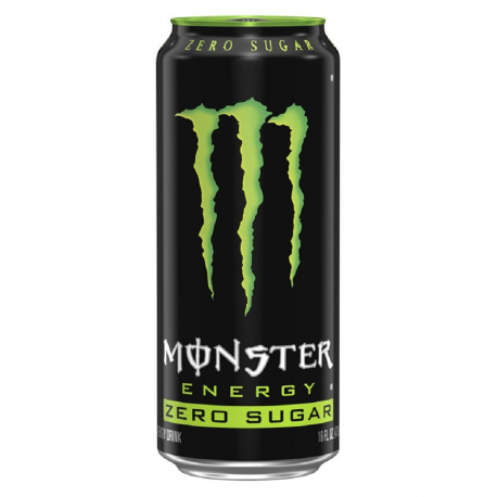 Monster zero sugar green boîte 50cl (logo vert)