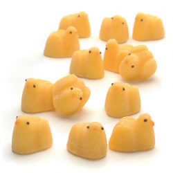 ~Poussins fondant 1 kg (+- 52 pièces)