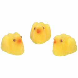 ~Poussins fondant 1 kg (+- 52 pièces)