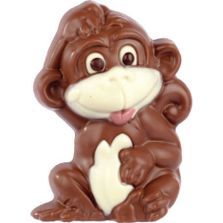 ~Singe lait (fermé) 130g - 12.5 cm