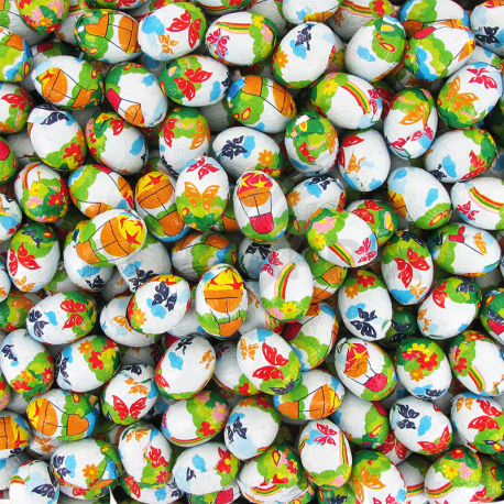 Oeufs lait fourrés crème noisette céréales kg vrac Promo