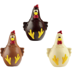 ~Moulages Poules "Bunty" 80g - 13 cm