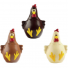 ~Moulages Poules "Bunty" 80g - 13 cm