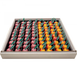 ~Cerises pâte d'amande mix 2 couleurs vrac 1.2kg