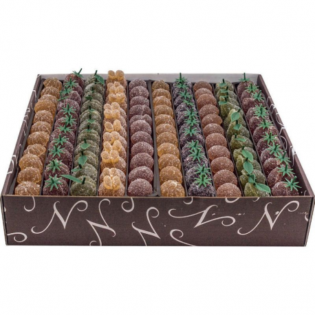 Petits fruits en pâte de fruits boîte vrac kg