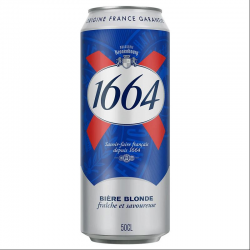 1664 blonde boîte 50cl (6 packs de 4)
