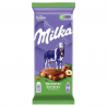 Milka lait noisettes tablettes de 100g