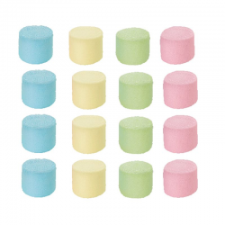 Haribo Tubo de 210 Chamallows Rainbollows