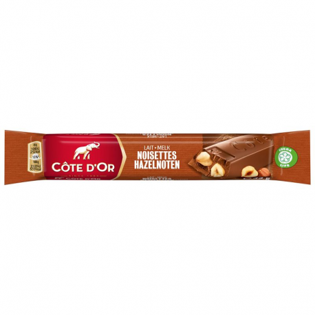 Côte d'Or 45g barre lait noisette