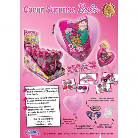 Coeurs surprises Barbie