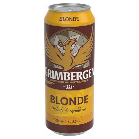 ~Grimbergen boîte 50cl - biére d'abbaye