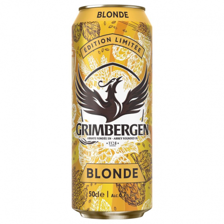 ~Grimbergen boîte 50cl - biére d'abbaye