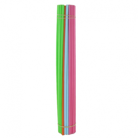 Rigolos Maxi citron - 50 tubes poudre (45cm)