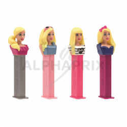 ~Pez figurine Barbie + 1 recharge