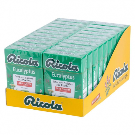 Ricola Eucalyptus 50g s/sucres