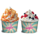 Machine Freezy Cream double 2 bacs 6L Pack complet Sundae et Yaourts Glacés