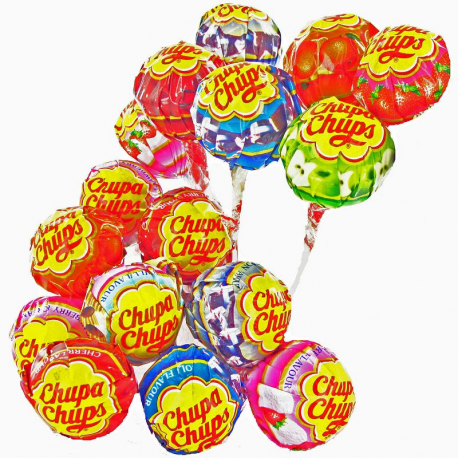 Sucettes Chupa Chups assorties Best of