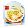 Barquette filet de Colin sauce citron et son riz 300g Belle France