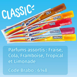 Mr Freeze assortis classic 45 ml - boîte de 140