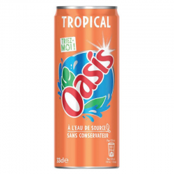 Oasis tropical boîte 33 cl