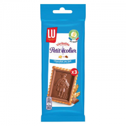 Petit écolier LU étui pocket x3 chocolat au lait