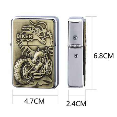 Briquets Aigle et Motard CHAMP - BOITE DE 12