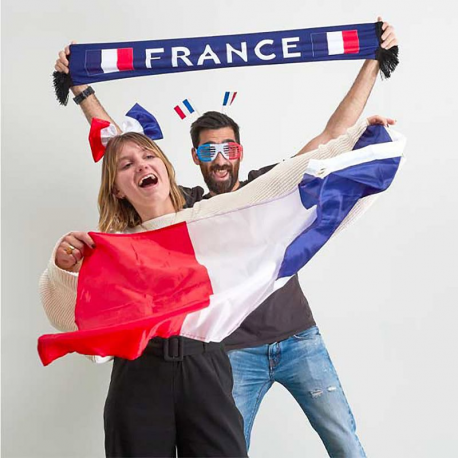 Echarpe supporter france 104x14cm