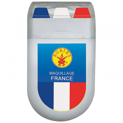 Stick de maquillage supporter bleu blanc rouge