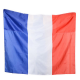 Drapeau cape supporter france 90x150cm