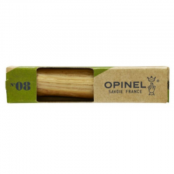 Opinel couteau n°08 inox/chene
