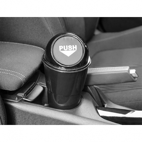 Poubelle de voiture pour porte gobelets