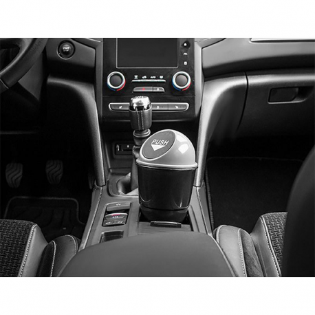 Poubelle de voiture pour porte gobelets
