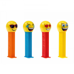 Pez figurines "Pezmojis" + recharge