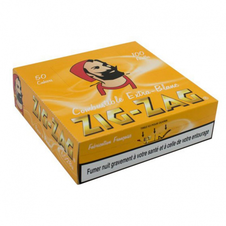 Papier à Rouler Zig-zag 602 bis Jaune