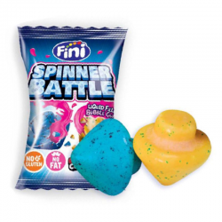 Bubble gum Spinner battle Fini - boîte de 200