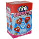 Sucettes Caretos fraises forme coeurs - boîte de 170
