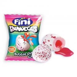 Bubble gum Oeufs de dinosaure (Dino eggs) - boîte de 200