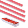 Maxi cables acides fraise Fini - boîte de 100