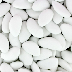 Dragées Avola Etna BLANC mat - 1kg