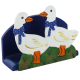 Porte serviettes décor canard 11 x 4,5 x 9 cm