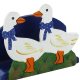 Porte serviettes décor canard 11 x 4,5 x 9 cm