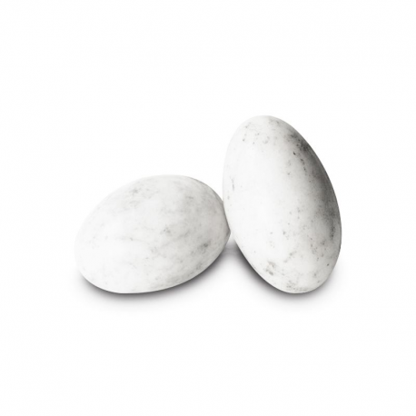 Dragées Pralissimo Amande grillée, chocolat noir et praliné BLANC - 1kg