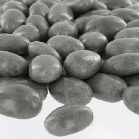 Dragées Pralissimo Amande grillée, chocolat noir et praliné GRIS - 1kg